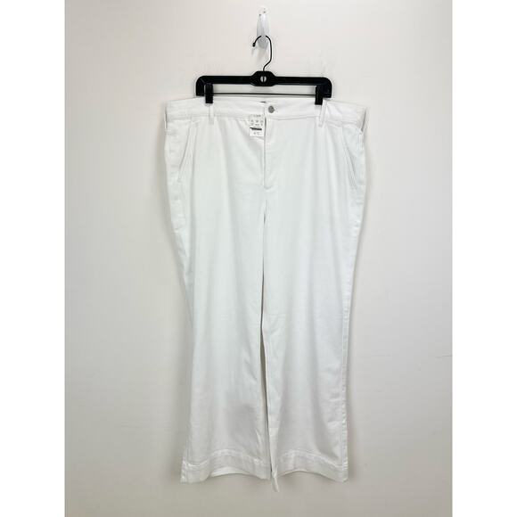 J.Crew White Drapey Denim Trouser Wide Leg White Jean High Waisted US 35 NWT - Picture 3 of 11